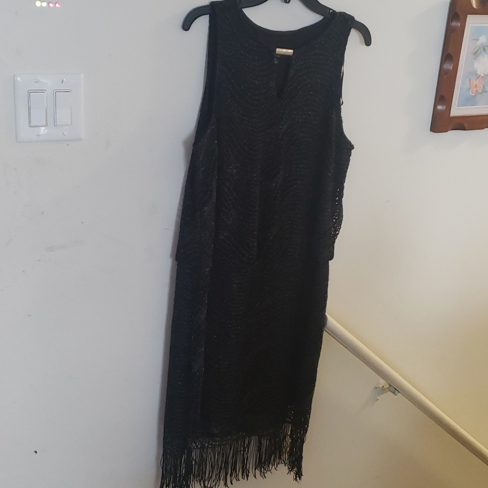 Perceptions New York lace dress with tassel